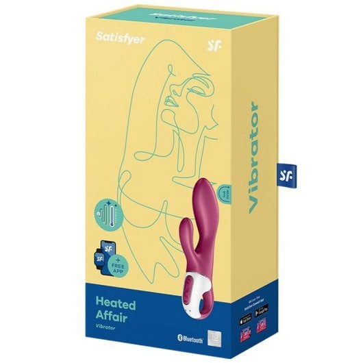Satisfyer Heated Affair Connect App Rosa