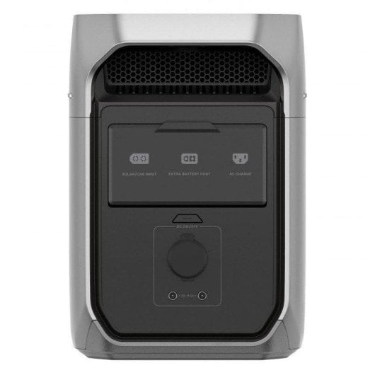 Station d’énergie EcoFlow DELTA 3 Plus 1024Wh 4 ports AC 2 USB-A 2 USB-C Batterie LiFePO4 Écran LCD Charge rapide Résistante IP65 Wi-Fi Bluetooth Compatible solaire