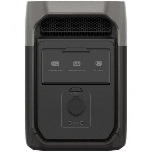 Station d’énergie EcoFlow DELTA 3 1024Wh 4 ports AC 2 DC 4 USB Batterie LiFePO4 Écran LCD Compatible solaire