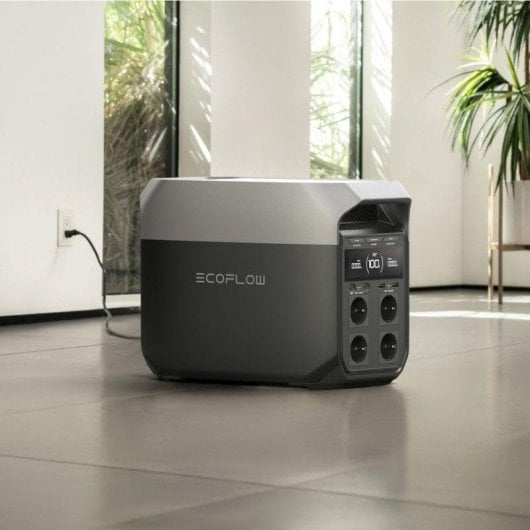 Station d’énergie EcoFlow DELTA 3 1024Wh 4 ports AC 2 DC 4 USB Batterie LiFePO4 Écran LCD Compatible solaire