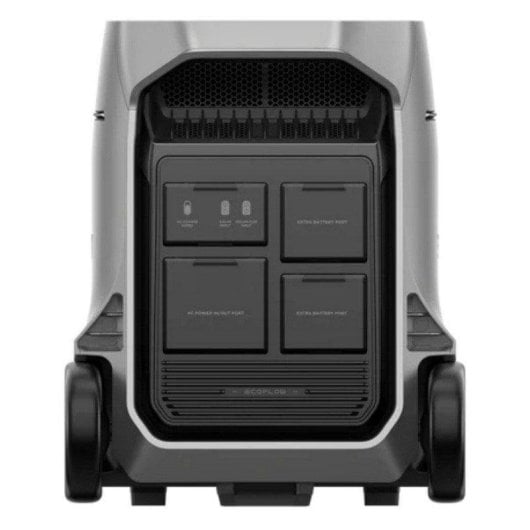 Station d’énergie EcoFlow DELTA Pro 3 4096Wh 7 ports AC 4 ports USB Batterie LiFePO4 Écran LCD Compatible charge solaire