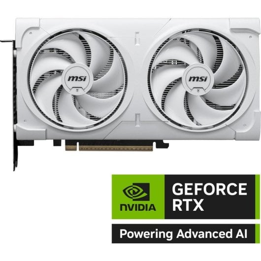 MSI GeForce RTX 5060 Ti VENTUS 2X OC BRANCO PLUS 16 GB GDDR7 Reflex 2 RTX AI DLSS4