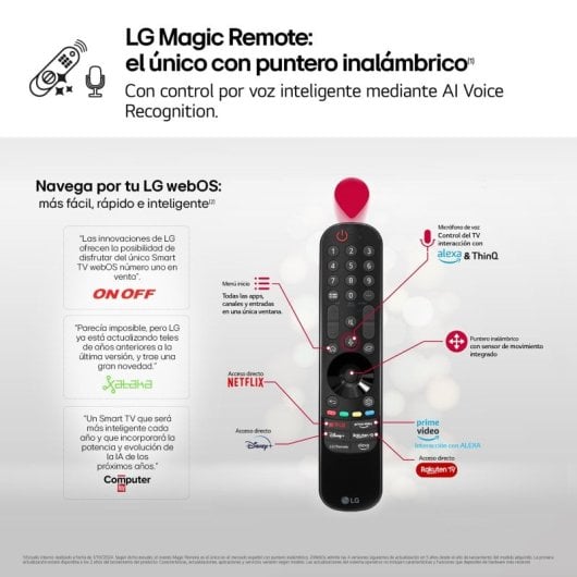 LG OLED55C44LA 55" OLED UltraHD Dolby Vision AI ThinQ + LG 32LQ63006LA 32" LED FullHD HDR10 Pro