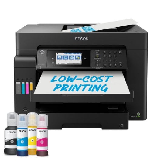 Imprimante multifonction couleur Epson EcoTank ET-16605 A3+ Wi-Fi, réservoirs d'encre recto verso, fax