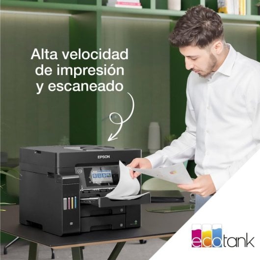 Epson EcoTank ET-5805 Impresora Multifunción Color WiFi A4 Depósitos de Tinta Dúplex Fax