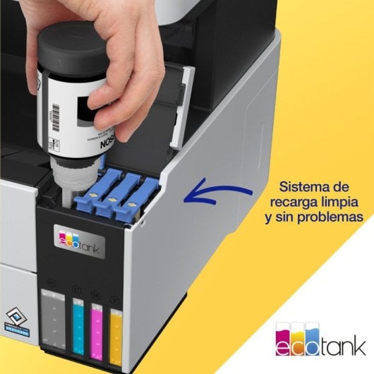 Epson EcoTank ET-5185 Impresora Multifunción Color WiFi A4 Depósitos de Tinta Dúplex Fax