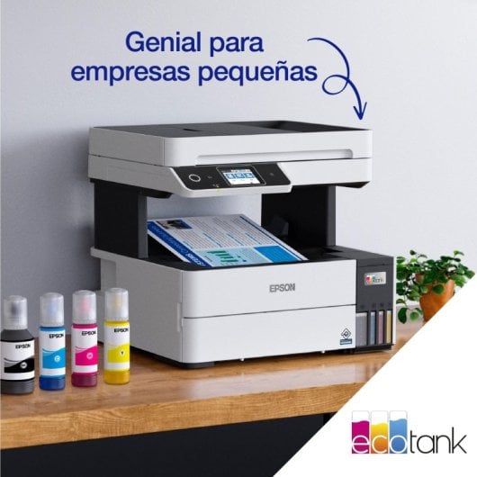 Epson EcoTank ET-5185 Impresora Multifunción Color WiFi A4 Depósitos de Tinta Dúplex Fax