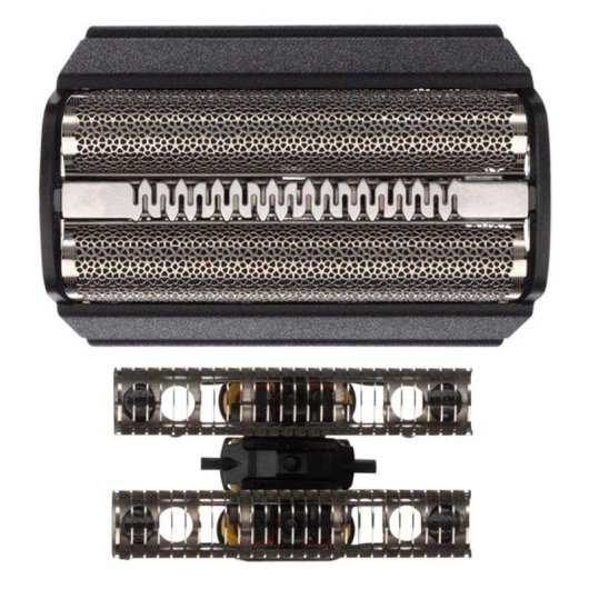 Cabeça de Barbear Facial Braun Serie 3 31B Preto 1 Lâmina