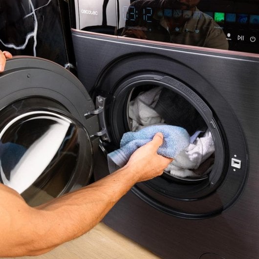 Cecotec Bolero DressCode 9900 Inverter FullColor Steel A Lavadora de Carga Frontal 9Kg A Inox
