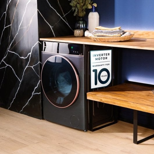 Cecotec Bolero DressCode 9900 Inverter FullColor Steel A Lavadora de Carga Frontal 9Kg A Inox