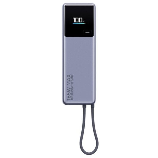Xiaomi 165W Power Bank 10000mAh con Cable Integrado Gris