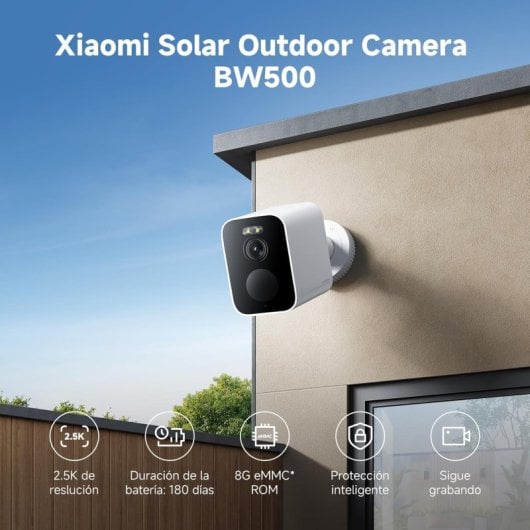 Xiaomi Outdoor Camera BW500 Cámara de Seguridad para Exterior IP67 2.5K Blanca