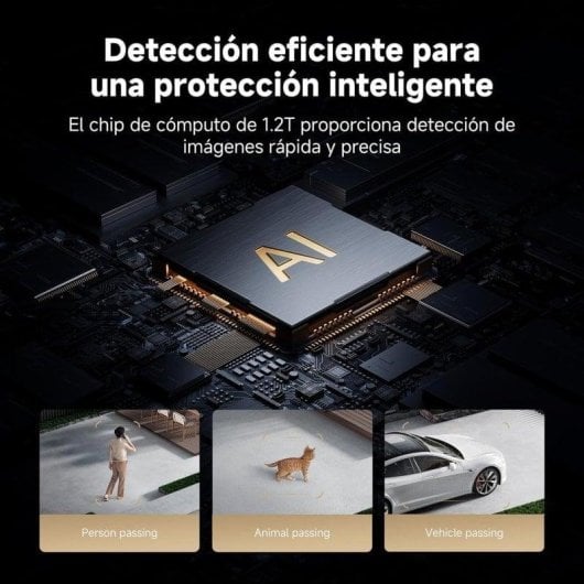 Caméra de surveillance Xiaomi BW500 2.5K Vision Nocturne Extérieure Détection IA Audio Bidirectionnel Contrôle Vocal