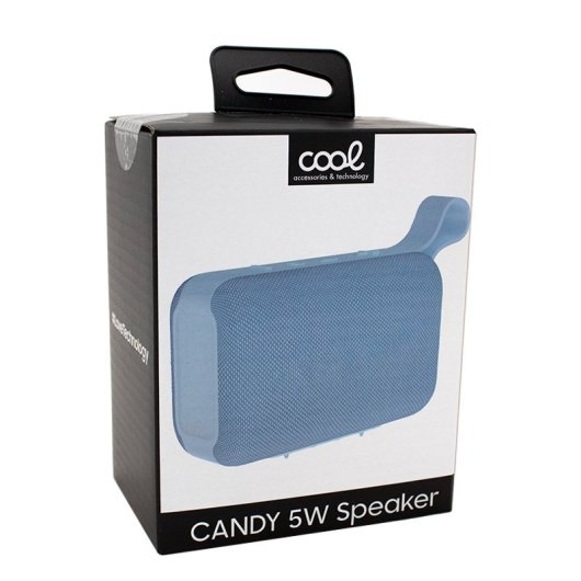 Enceinte Bluetooth universelle Musique 5W COOL Candy Blue