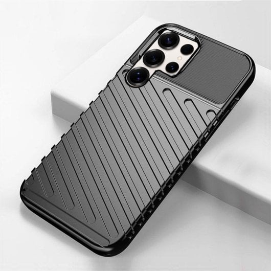 Carcasa COOL para Samsung S938 Galaxy S25 Ultra Thunder Negro