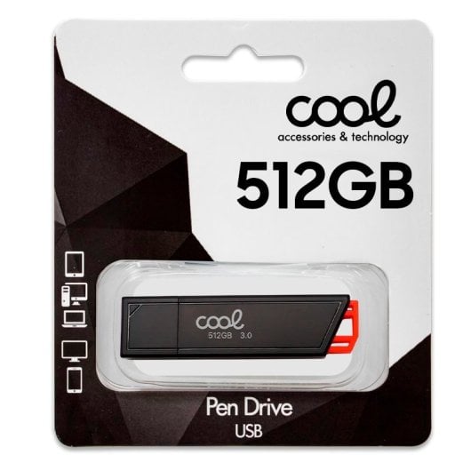 Clé USB 3.0 Cool Lancer 512 Go Rouge
