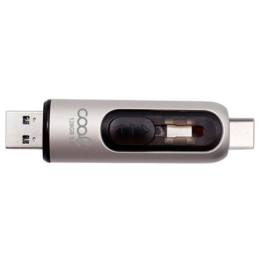 Cooler USB-Stick USB 3.0 128 GB Typ-C / USB (2 in 1) Silber
