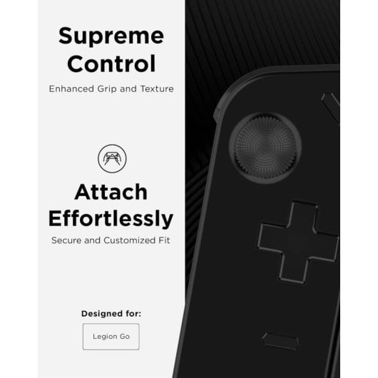 Lenovo Legion Go Joystick-Kappen, Schwarz