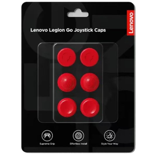 Cappucci per joystick Lenovo Legion Go rossi