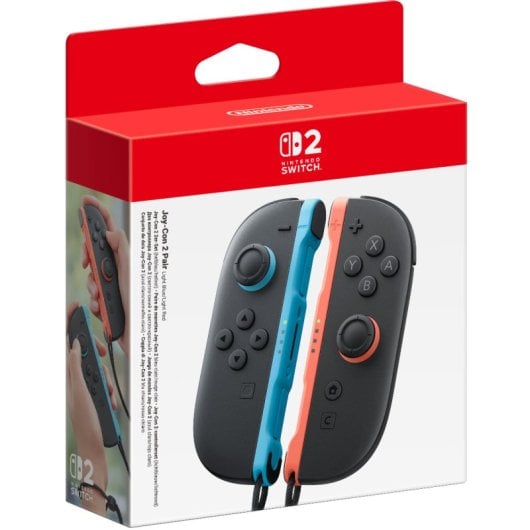 Nintendo Joy-Con 2 Pareja Azul Claro/Rojo Claro para Nintendo Switch 2