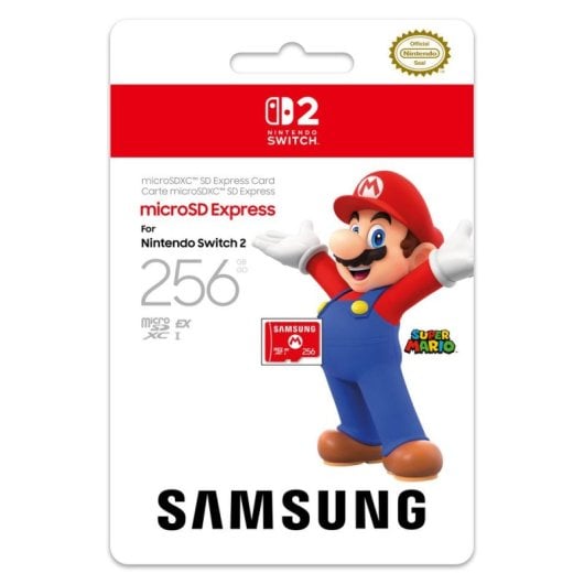 microSDXC Sandisk 10016156 256GB Rot Nintendo Switch 2 Kompatibel