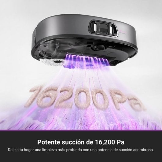 Eureka J15 Pro Ultra Robot Aspirador Fregasuelos con Autovaciado Negro