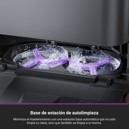 Eureka J15 Pro Ultra Robot Aspirador Fregasuelos con Autovaciado Negro