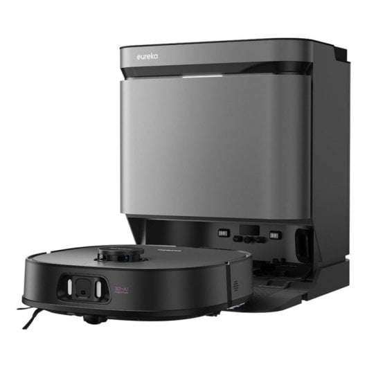 Aspirador Robô com Mopa Eureka J15 Pro Ultra Com Esvaziamento Automatico Navegação IA 16.200 Pa Controlo por Voz