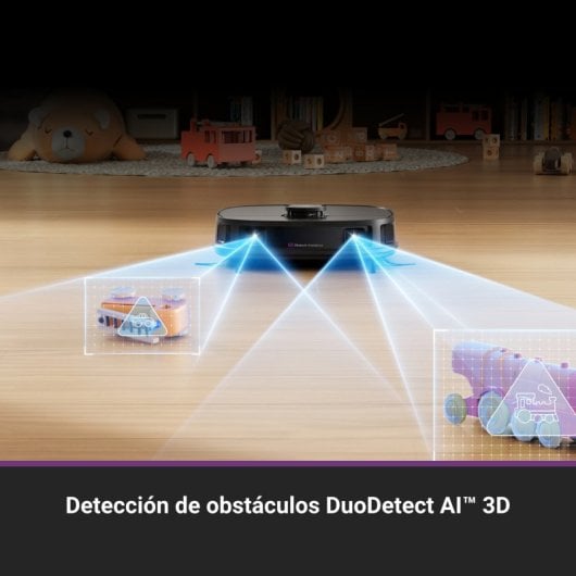 Eureka J12 Ultra Robot Aspirador Y Fregasuelos Con Autovaciado Wifi Negro