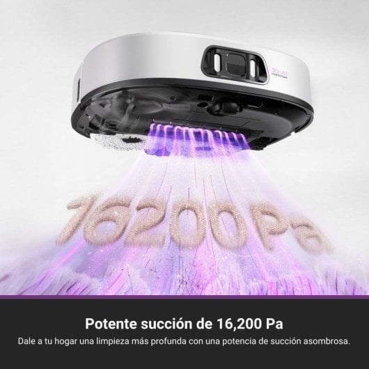 Robot Aspirapolvere e Lavapavimenti Eureka J15 Pro Ultra Autosvuotamento Navigazione IA 16.200 Pa Controllo vocale