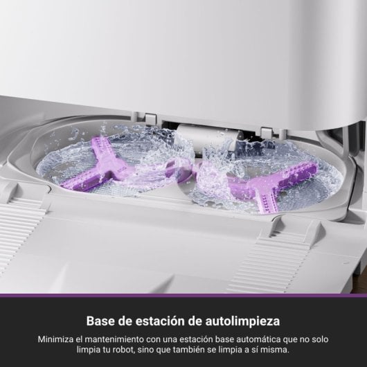 Eureka J15 Pro Ultra Robot Aspirador Fregasuelos con Autovaciado Blanco