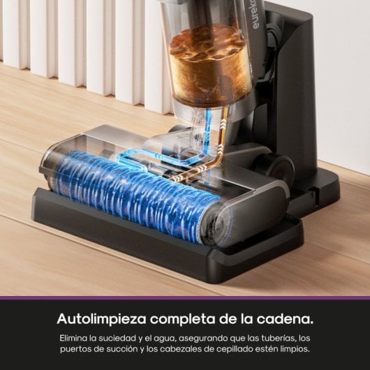 Eureka NEW430 Aspirador Escoba Sin Cables en Seco Húmedo Negro