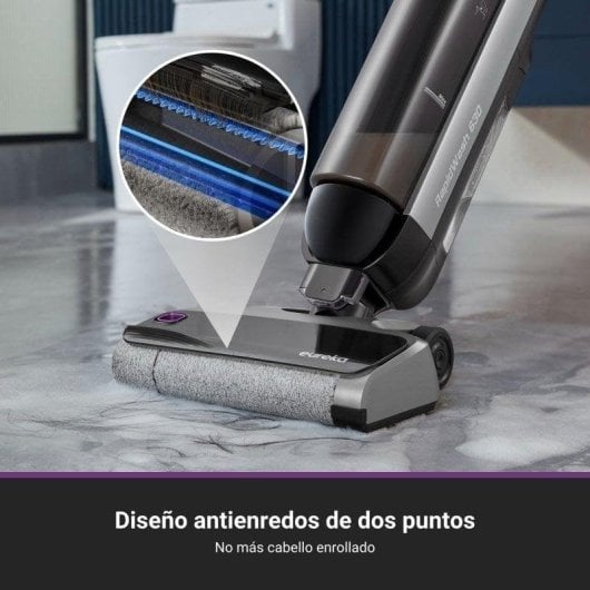 Aspirador sem Fio lava e aspira Eureka NEW630 150W 38 min Antiemaranhamento Depósito 0,6L