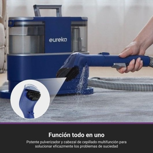 Eureka NEY100 Aspiradora de Alfombras y Tapicerías Multisuperficie 850W 1.2L Reacondicionado