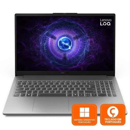 Lenovo LOQ 15IAX9E Intel® Core™ i5 i5-12450HX 39,6 cm (15.6") Full HD 16 GB DDR5-SDRAM 512 GB SSD NVIDIA GeForce RTX 2050 Wi-Fi 6 (802.11ax) Windows 11 Home Portoghese Grigio