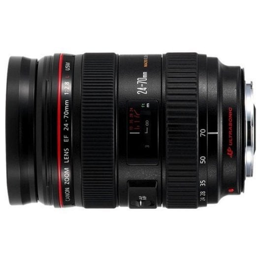 Canon EF 24-70mm f/2.8L USM Zoom Lens 77mm Objetivo de Alto Rendimiento Negro