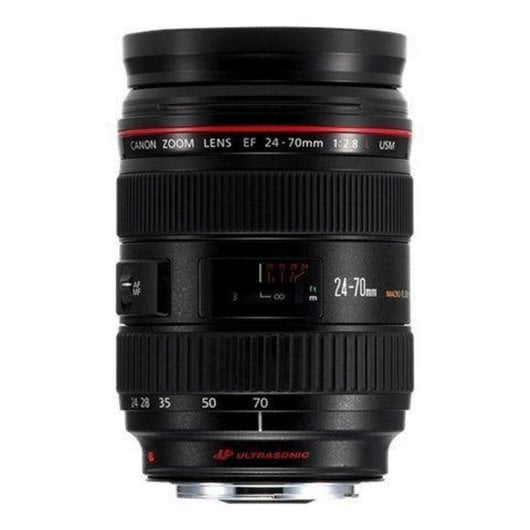 Canon EF 24-70mm f/2.8L USM Zoom Lens 77mm Objetivo de Alto Rendimiento Negro