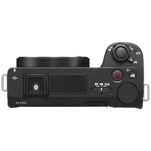Sony ZV-E10 II Cámara Vlogging con Objetivo Intercambiable 26MP UltraHD 4K 60p Solo Cuerpo Negra
