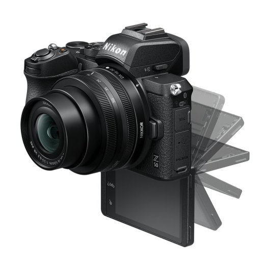 Nikon Z 50 Câmara Mirrorless 20.9MP Preta + Objetiva NIKKOR Z DX 16-50mm f/3.5-6.3 VR