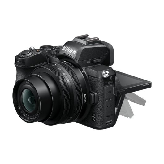 Nikon Z 50 Câmara Mirrorless 20.9MP Preta + Objetiva NIKKOR Z DX 16-50mm f/3.5-6.3 VR