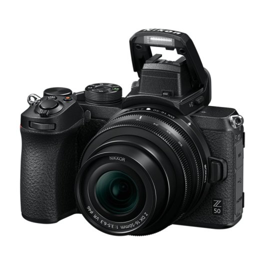 Nikon Z 50 Câmara Mirrorless 20.9MP Preta + Objetiva NIKKOR Z DX 16-50mm f/3.5-6.3 VR