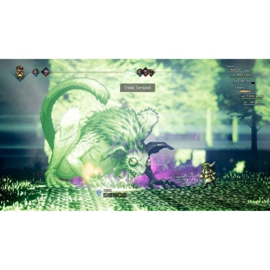 Code Octopath Traveler dans une boîte Nintendo Switch