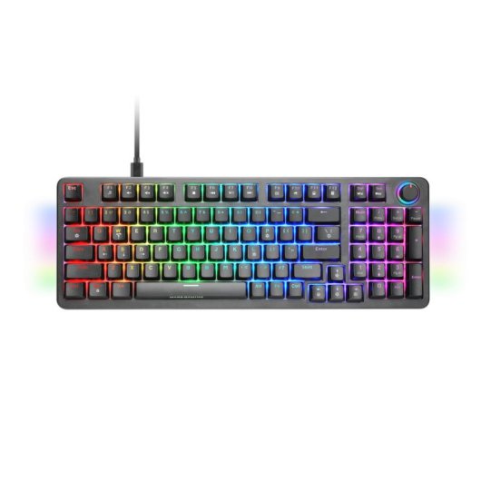 Mars Gaming MKPRO Teclado Mecânico RGB Chroma Antighosting Switch Silent Preto (EUA)