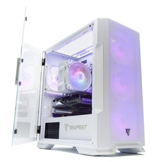 Intel Core i5-12400F / 32 GB / 1 TB SSD / RTX 4060 - Bianco V2 - PcCom Ready