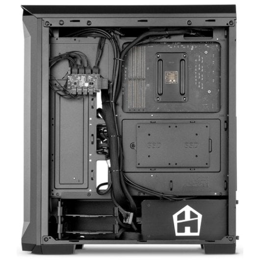 Nox Hummer Quantum Vetro Temperato USB 3.0 ARGB - Giappone di PcCom
