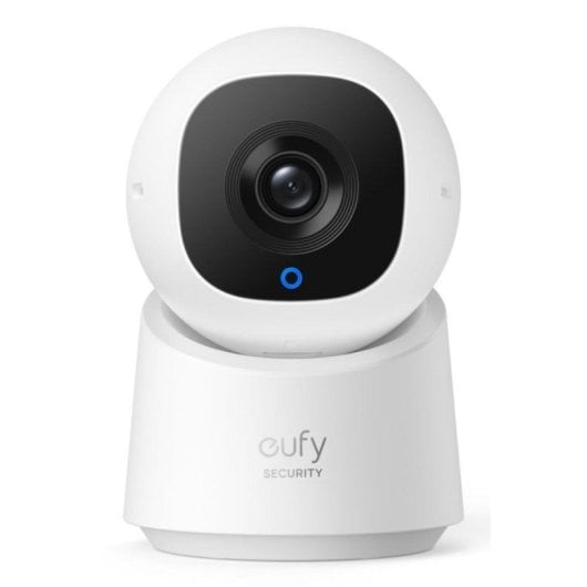 Caméra IP Eufy C220 2K Vision Nocturne Intérieure 360° Détection IA WiFi