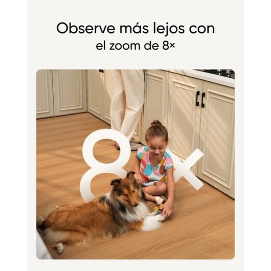Eufy Security Indoor CAM S350 Cámara de Seguridad Doble con Resolución 4K UHD Zoom de 8X