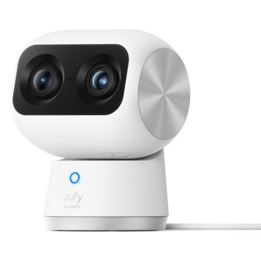 Eufy Security Indoor CAM S350 Cámara de Seguridad Doble con Resolución 4K UHD Zoom de 8X