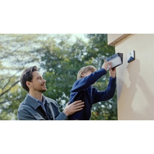 Caméra murale extérieure sans fil Eufy Security S120 à énergie solaire, résolution 2K