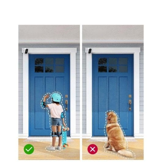 Câmera de vigilância Eufy eufyCam 2C FullHD Visão Noturna Interna e Externa Detecção IA Áudio Bidirecional Alarme